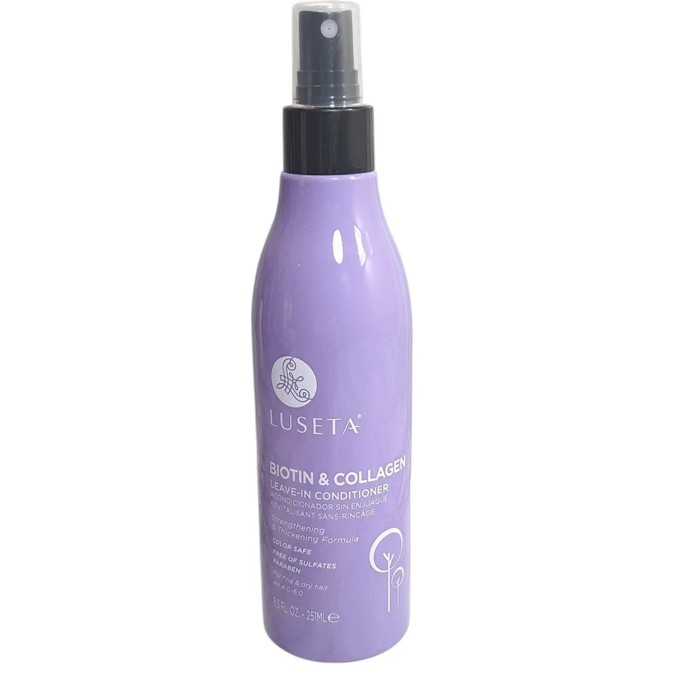 LUSETA‎ BIOTIN & COLLAGEN LEAVE-IN HAIR CONDITIONER Strengthen Thicken Dry Hair